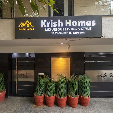 Hotel Krish - Near Medanta And Fortis Hospital Gurugram Gurgaon Bagian luar foto